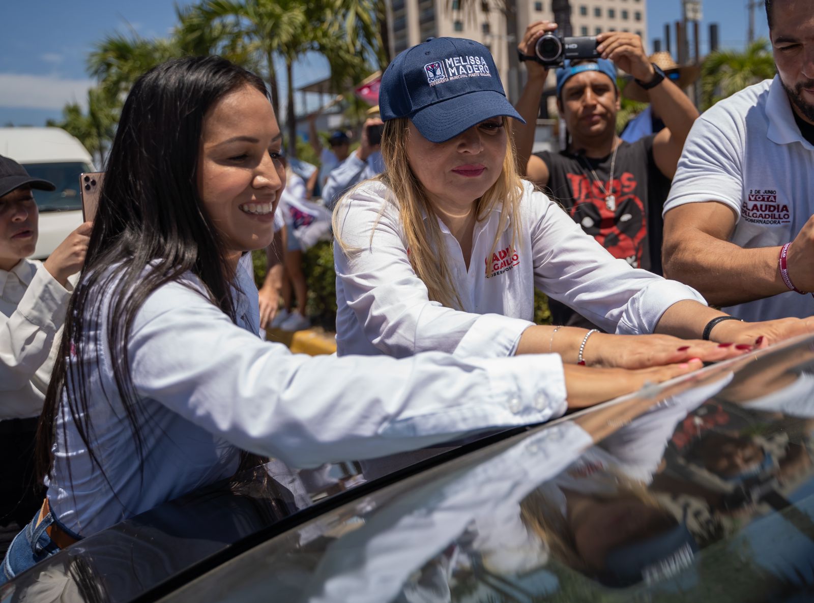 Melissa Madero Y Claudia Delgadillo Firman Compromisos Por PV Vive