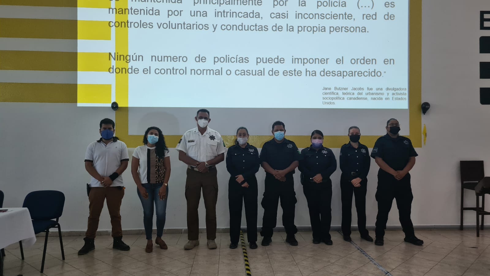 Imparten curso de capacitación de Prevención del Delito