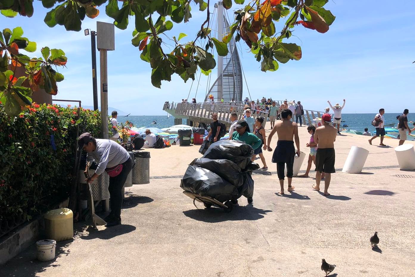 Generan 4 mil 600 toneladas de basura en Semana Santa en Vallarta
